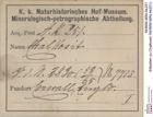 Etiketten zu Chalkosin (NHMW-MIN-Ak251)